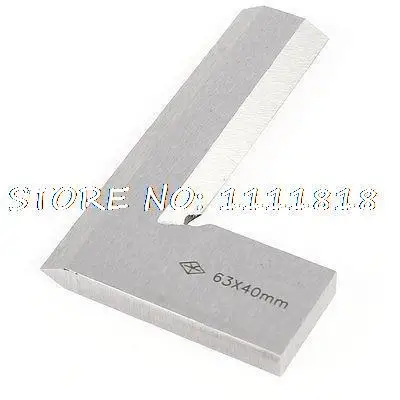 63mm x 40mm Scale Trisquare Bladed Metal Beveled Edge Square