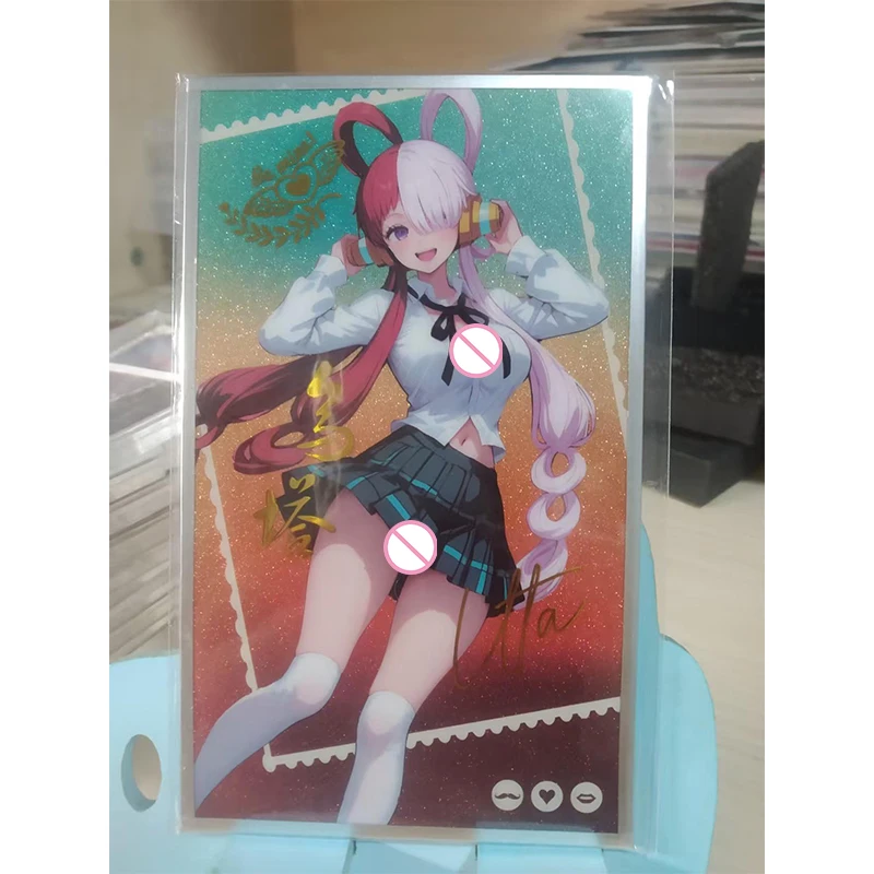 Anime Een Stuk Nico Robin Yamato Uta Rebecca Sieraden Bonney Wortel Collectible Kaarten Kerst Verjaardagscadeautjes Kinderspeelgoed
