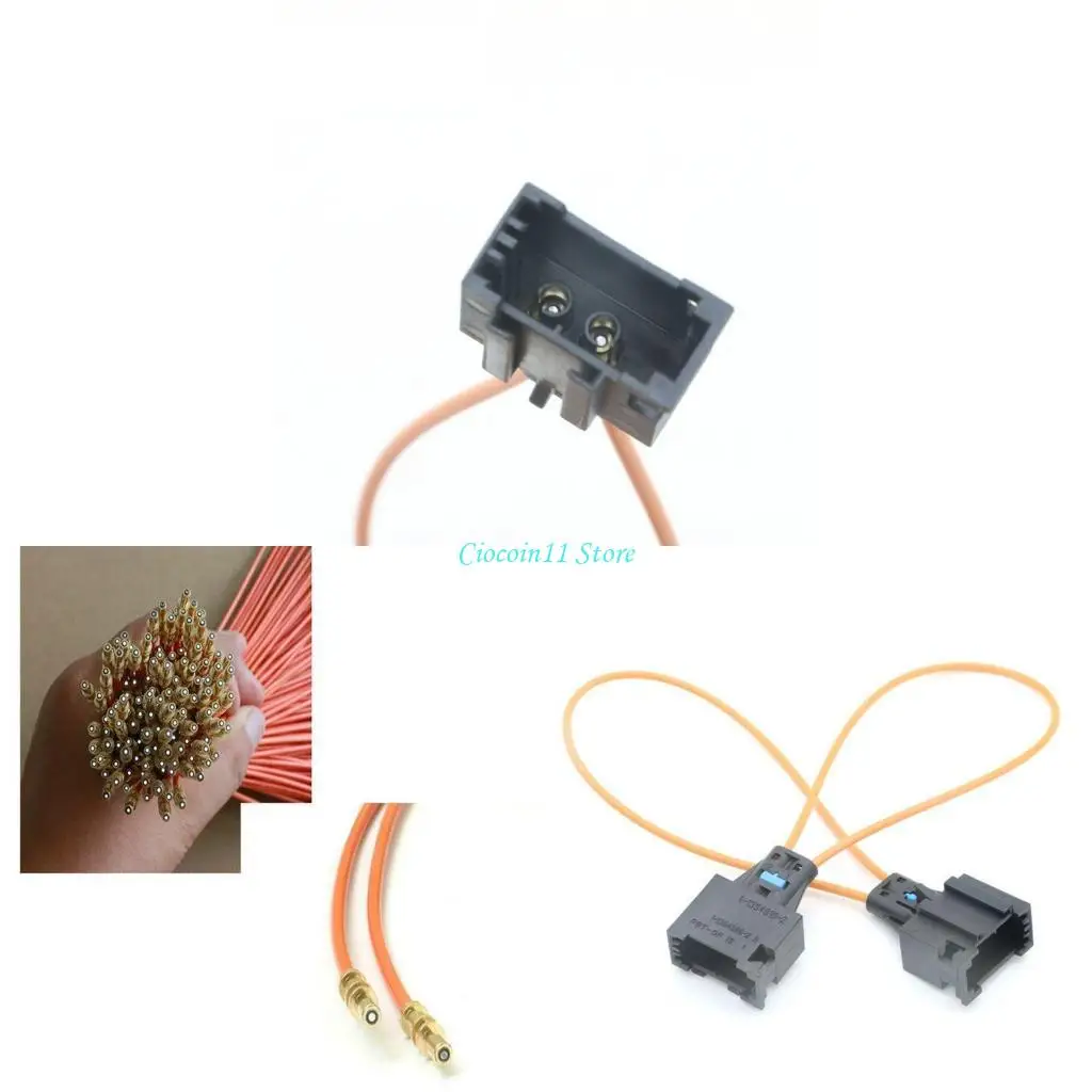 

Y1UB For Benz Auto Plastic MOST Fiber Optical Loop Bypass Female Male Adapter