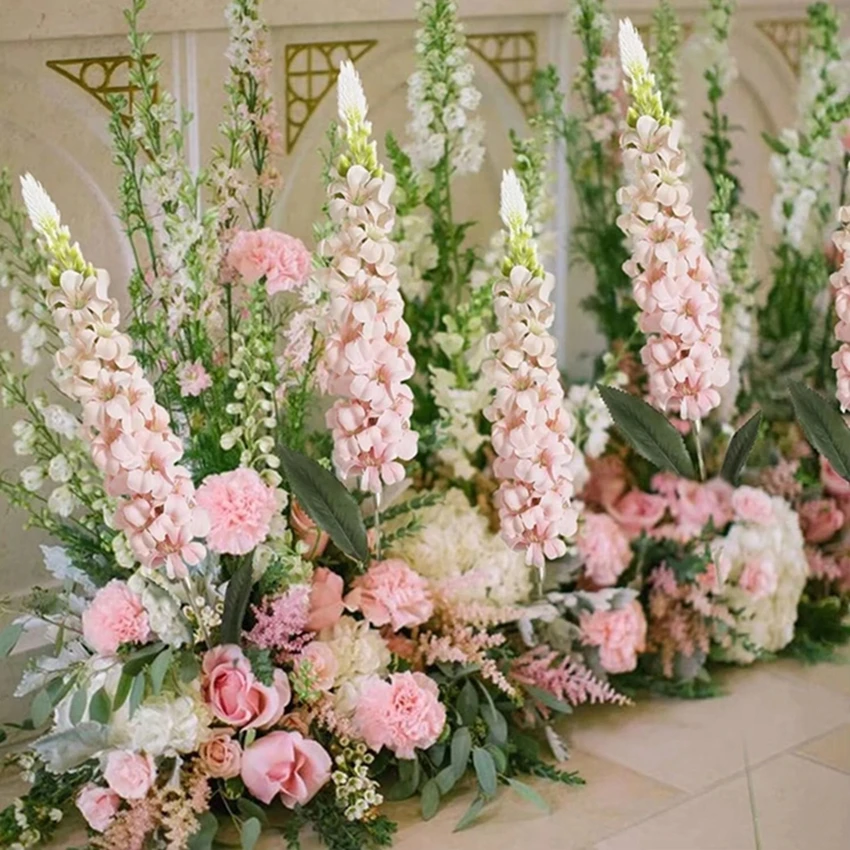 

Artificial Flowers Shyacinth Rattan Home Room Wedding Table Centre Arrangements Festival Outdoor Garden Gift Box Decor Accessory