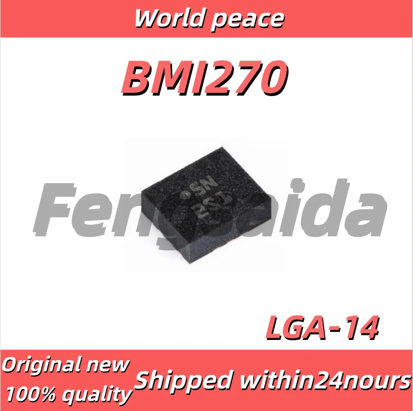 (1-10pcs)100% Brand new original BMI270 LGA-14 6-axis intelligent low-power inertial measurement unit sensor chip IC
