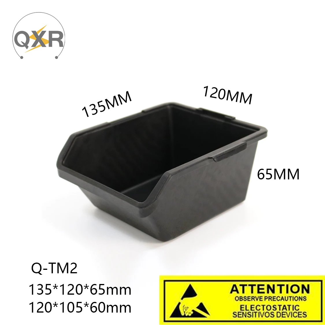Q-TM2 ESD Picking Bin Workspace Anti Static Solution Conductive Screw Oraganizer Small Component Box