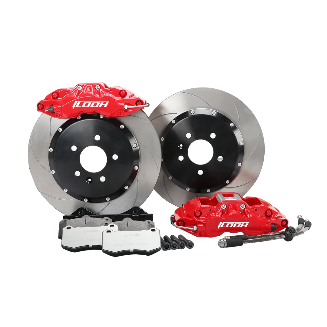 

2025 Auto Brake Kits Calipers D61 Performance Car Brakes 6 Pot for Audi A3 A4 A5 2015 2016 2017 2018 2019 2022