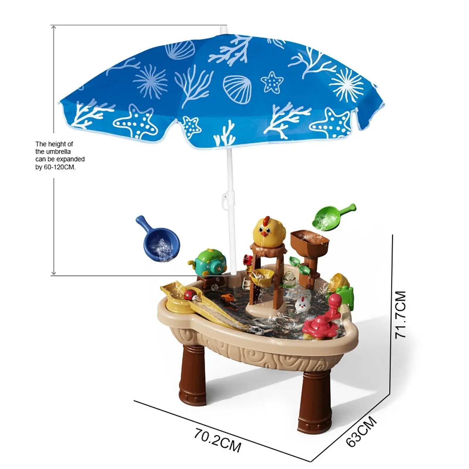 Sand Water Table Toys Sensory Activity Tables for Activity Backyard Children