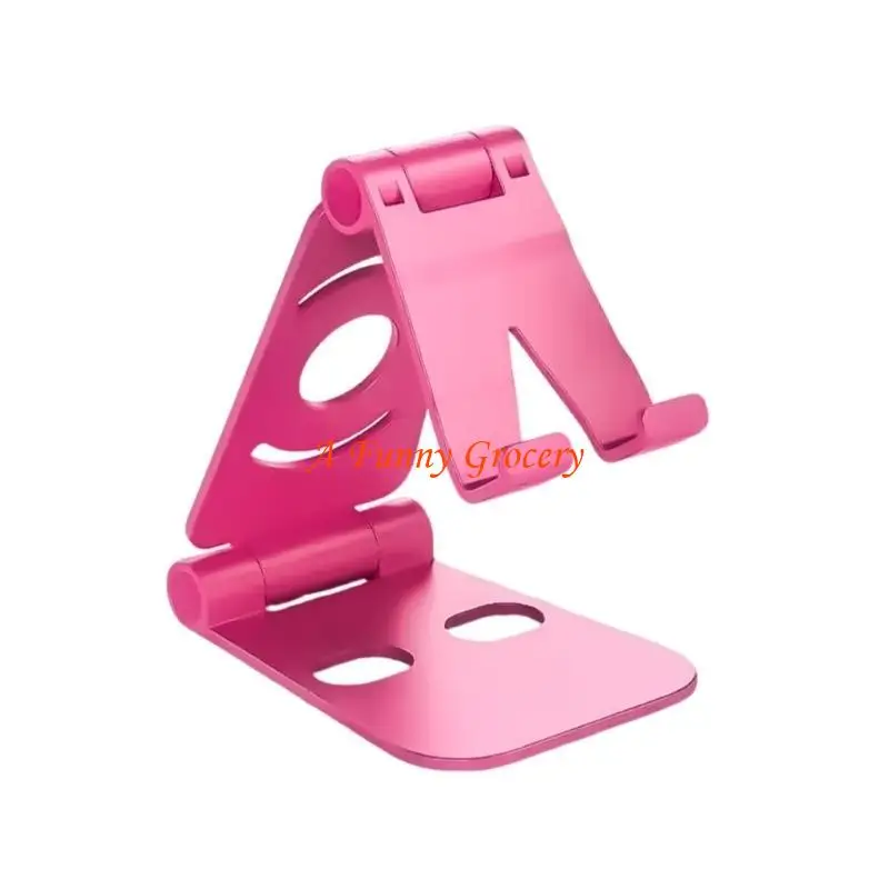 652E Adjustable Cellphone Cradle Holder Mount Foldable Stand for Watching Video
