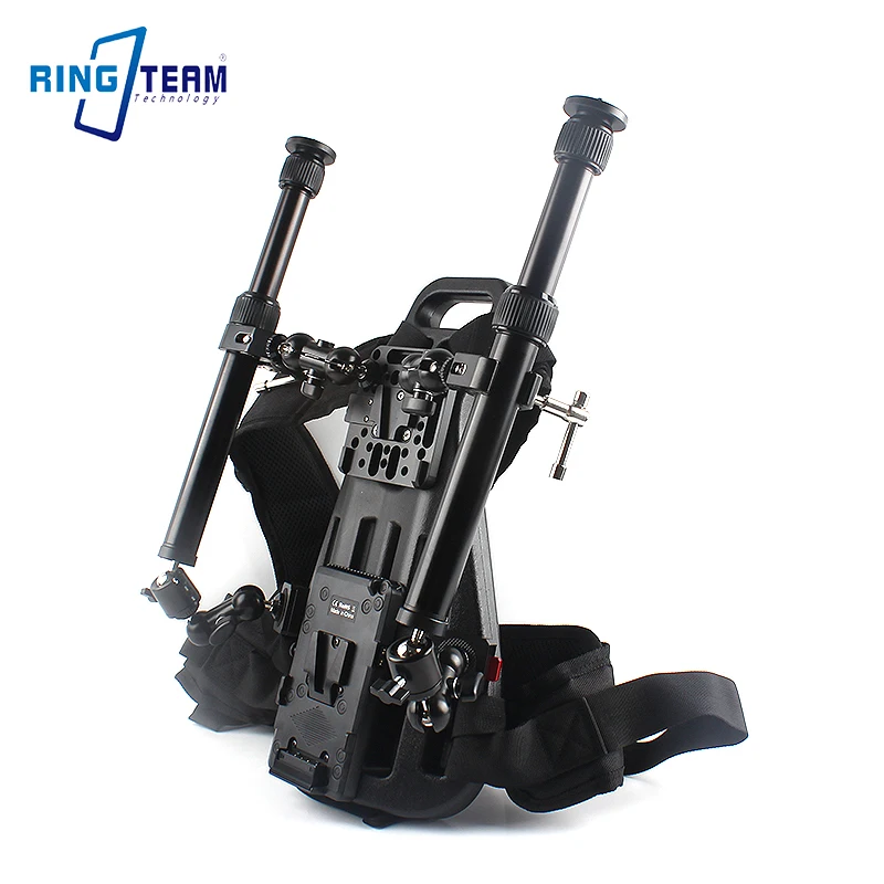 

For Image Transmission Cloud Guided Live Streaming - Mini V-Mount Battery Plate Backrest System for Battery & Lighting Multifunc
