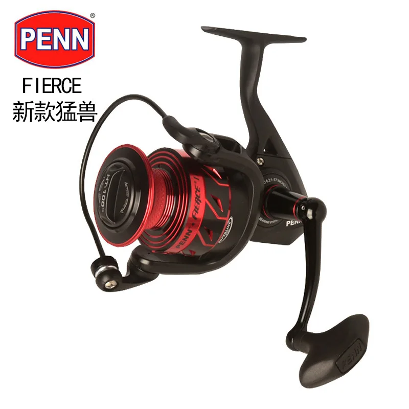 100% Original New PENN  FIERCE III FRC III With all Metal Body Spinning Reel 1000-8000 Spinning Fishing Reel  jigging saltwater