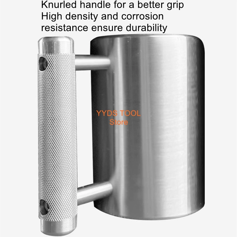 304 Stainless Steel Heavy-Duty Dumbbell Cup for Building Wrist and Arm Strength—Weighted Fitness Equipment for Men, Home Use