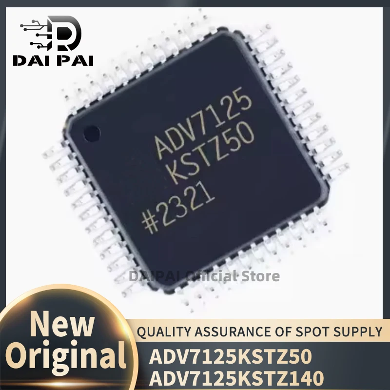 (5piece)100% New original ADV7125KSTZ50 ADV7125KST ADV7125KSTZ140 ADV7125KST140 LQFP48 Video Digital-to-Analog Converter chips