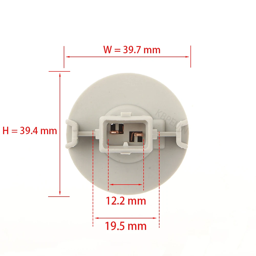 حامل مصباح إضاءة السيارة ، مقبس لمبة لبيجو ، ملحقات سيتروين إيليسي ، PY21W ، 1 #6