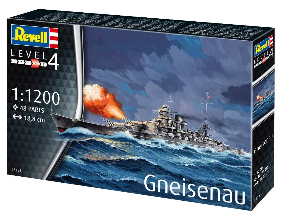 

Комплект масштабной модели корабля Revell 05182 HMS Duke of York 1/1200