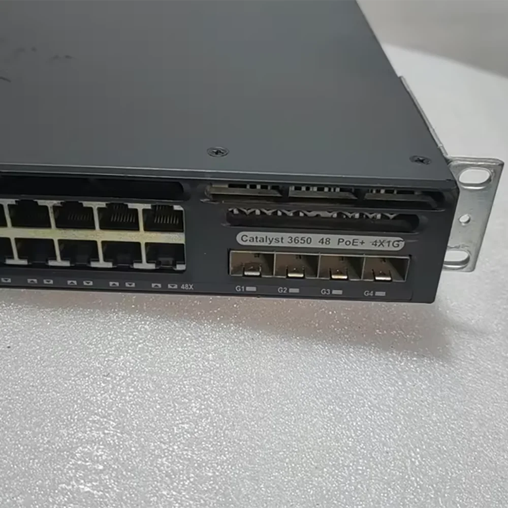 WS-C3650-48PS-L 48 Port Full Gigabit Layer 3 Management POE Power Switch