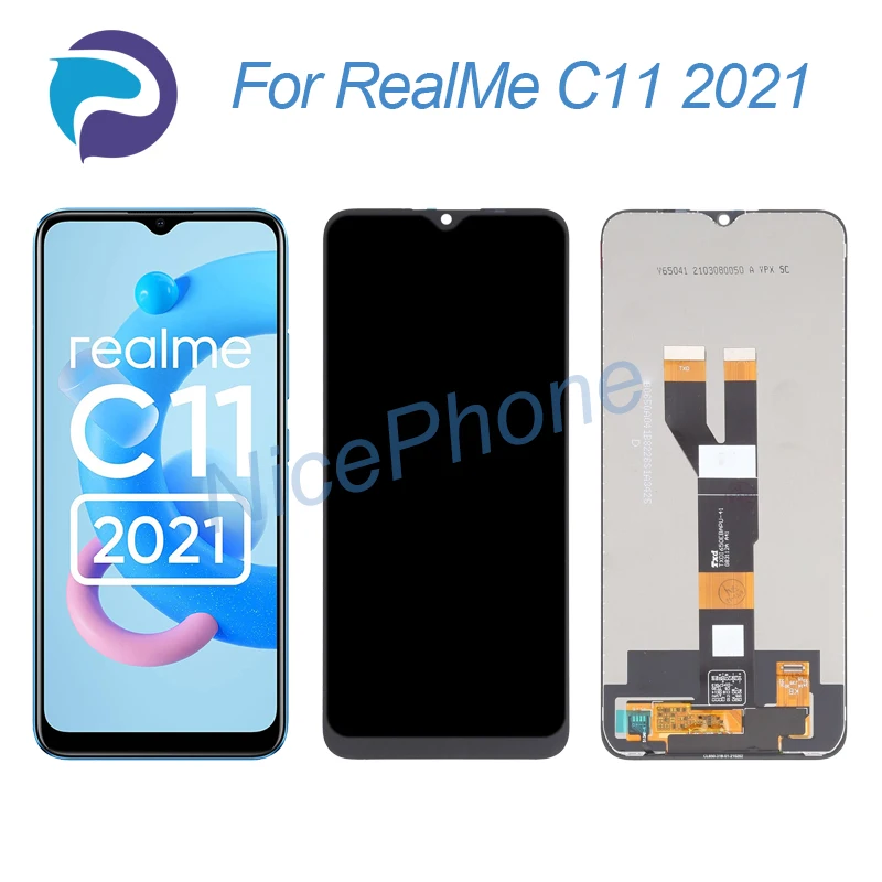 

For RealMe C11 2021 LCD Display Touch Screen Digitizer Assembly Replacement 6.52" RMX3231 For RealMe C11 2021 Screen Display LCD