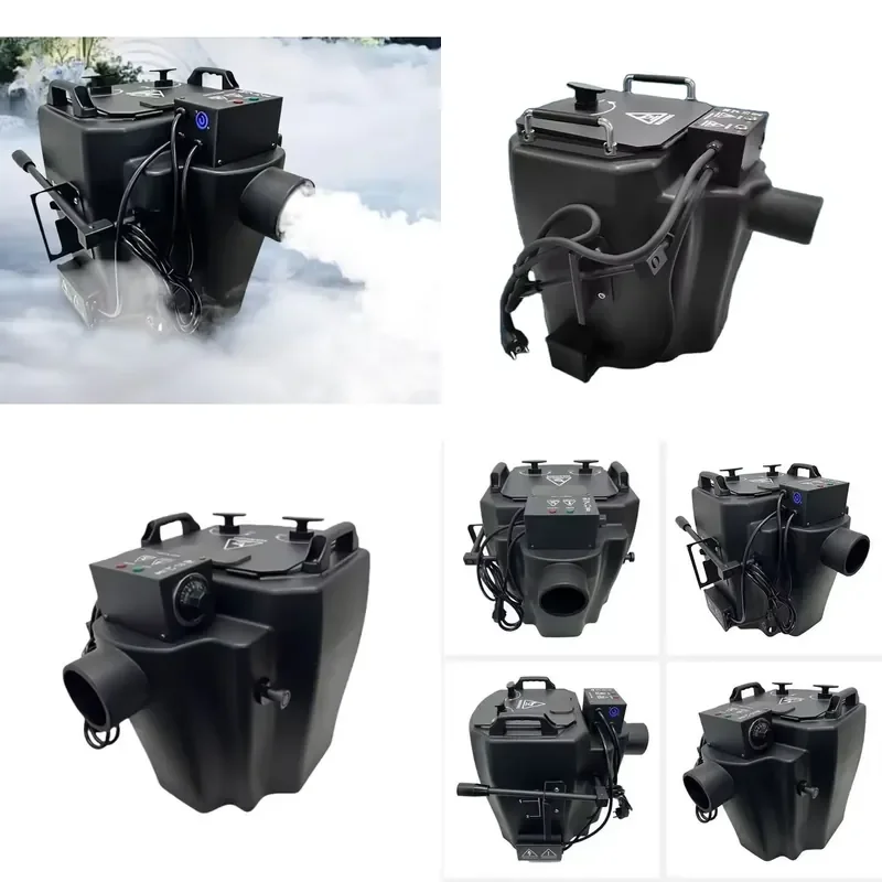 for 6000W Dry Ice Low Fog Smoke Machine for Large Scale Performances Venue Stage Effects Weddings Cloud Effects Electronic