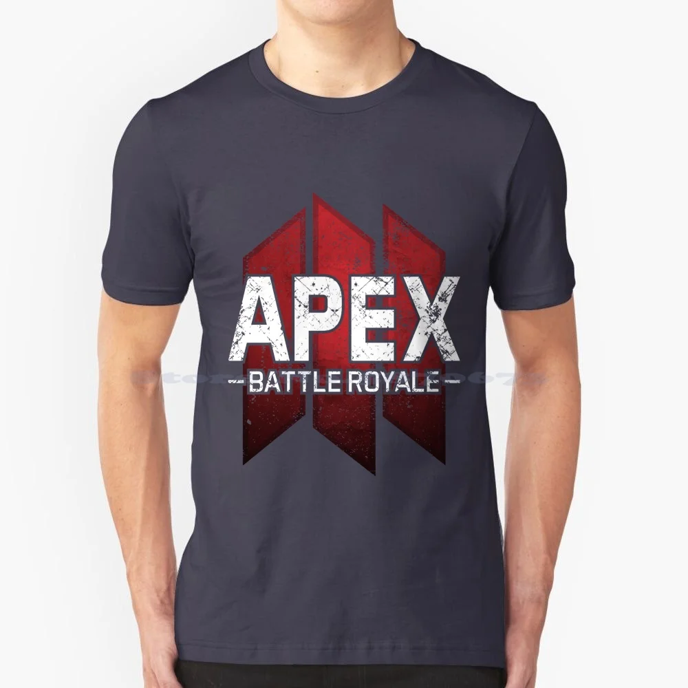 Apex Battle Royale T Shirt 100% Cotton Tee Apex Legends Game Apex Legends Battle Royale