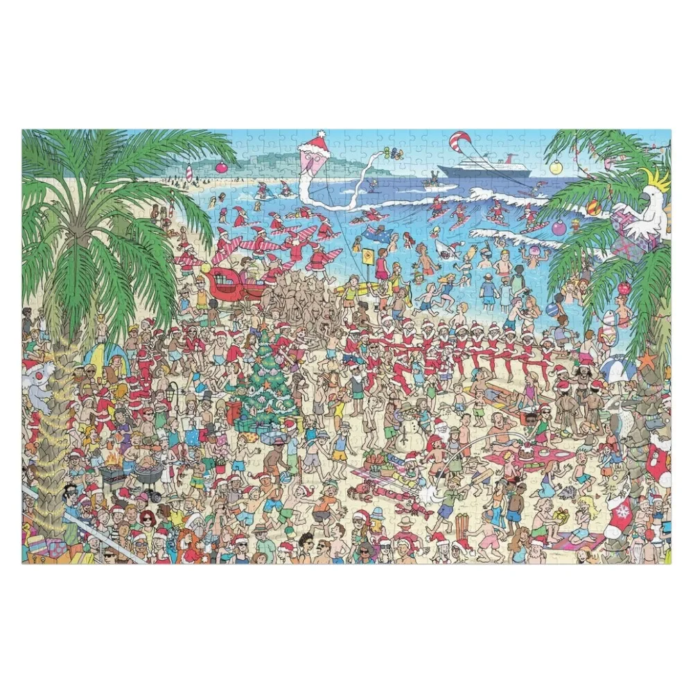Aussie Xmas Jigsaw Puzzle Personalized Gift Married Personalised Anime Personalized Kids Gifts Puzzle