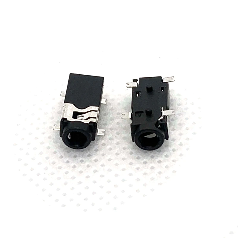 10Pcs High Quality 2.5mm Headphone Socket / Audio Socket PJ234 SMT 4PIN PJ-234 4P 2.5 Headphone Female Jack PJ-2504