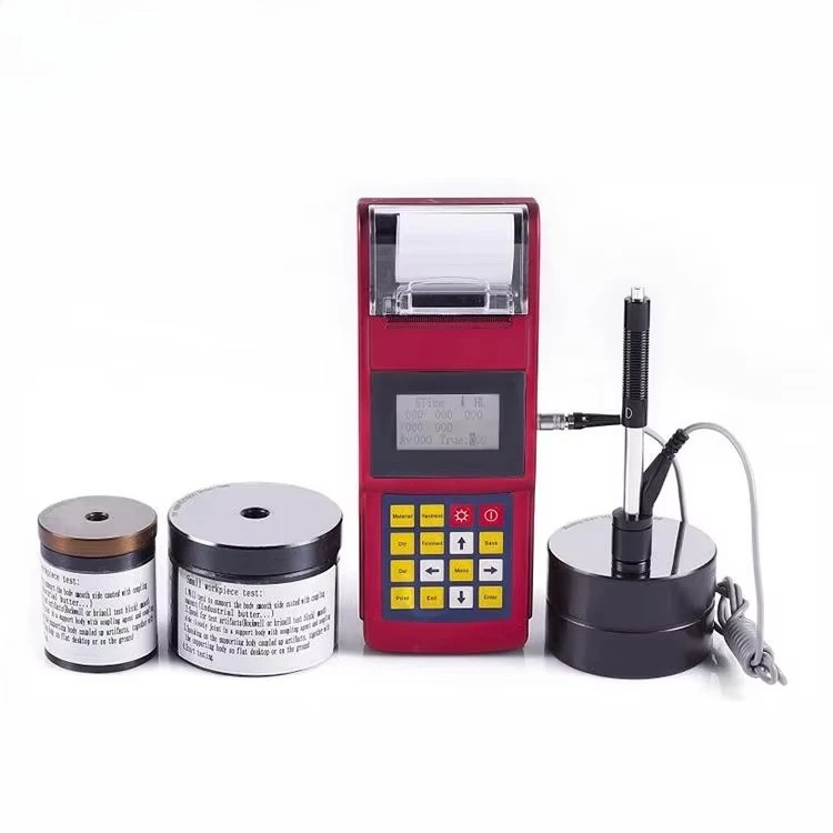 Leeb160 Portable Digital Leeb Hardness Tester PC Connection 2x AA Battery -20~+60 Operating Temp HL/HRC/HRB Hardness