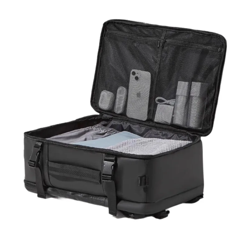 

Men's Multifunctional Large Capacity Backpack, Waterproof Business Outdoor Hiking Daypack, Fits in Luggage Carry-on Travel Bags