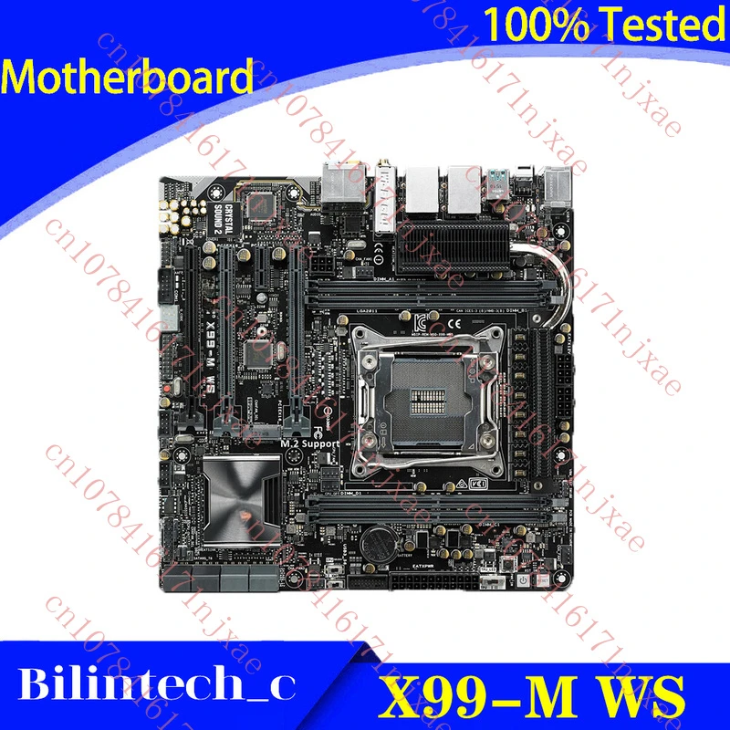 

FOR ASUS X99-M WS Motherboard Supports LGA2011 64GB DDR4 X99 2011-v3 PCI-E 3.0.