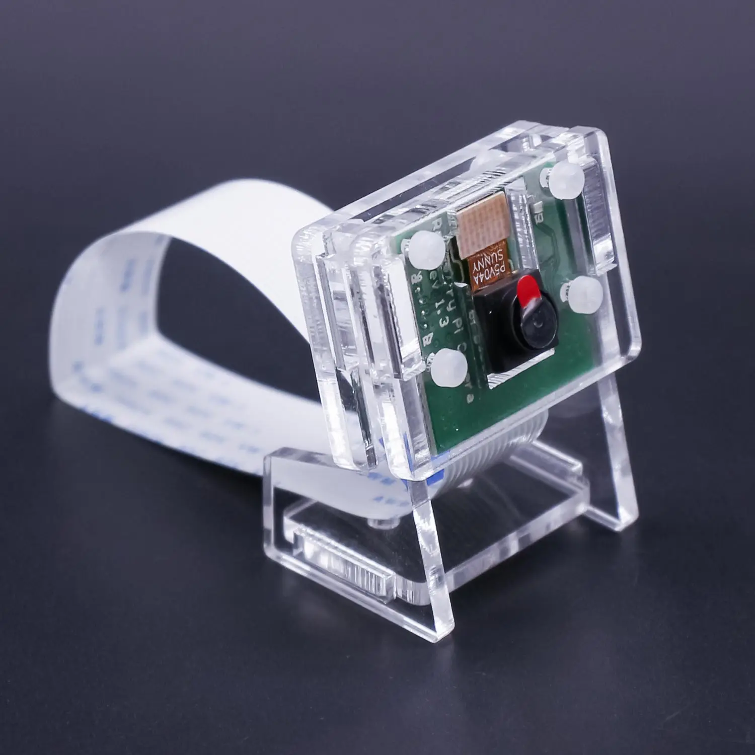 High Quality Acrylic Protective Case for CSI Camera Support Raspberry Pi 5 4B 3B+ Jetson NANO Camera (Not Include Camear Module)