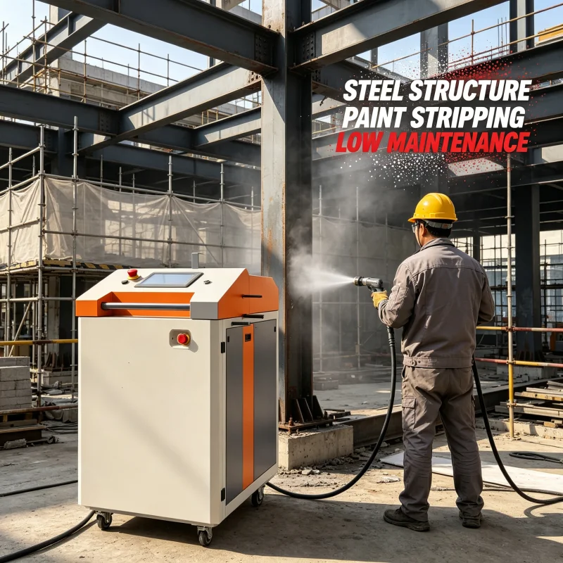 Industrial Laser Cleaning Equipment - High Efficiency Handheld Fiber Laser Rust