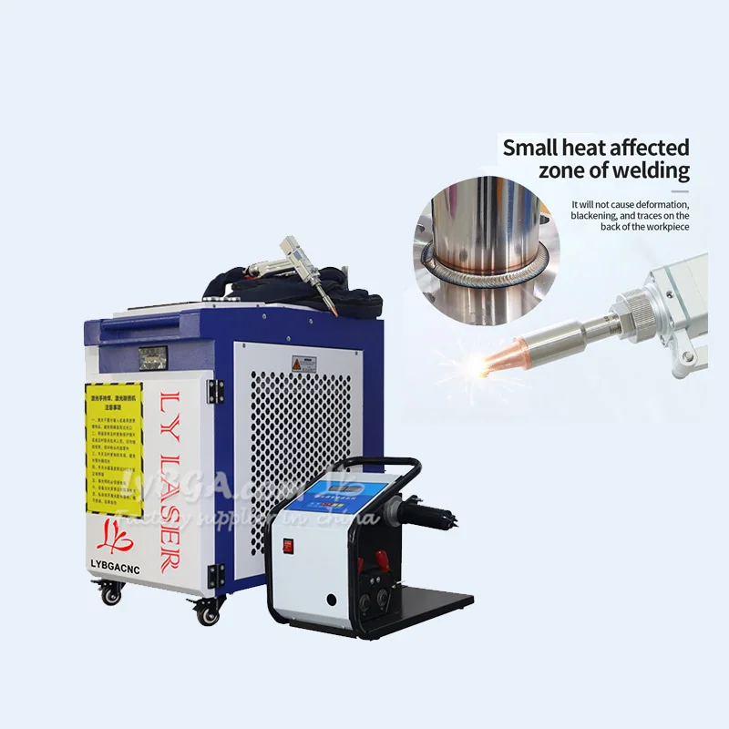 3in1 Handheld Fiber Laser Welding Cleaning Cutting Machine 1500W Laser Welder for Stainless Steel Metal Oxide Rust Removal