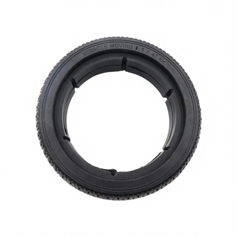 6.5 inch 6.5x47 Wheel Rubber Tire Solid Tyre Parts for 6.5 inch Smart self Balance Scooter Hoverboard