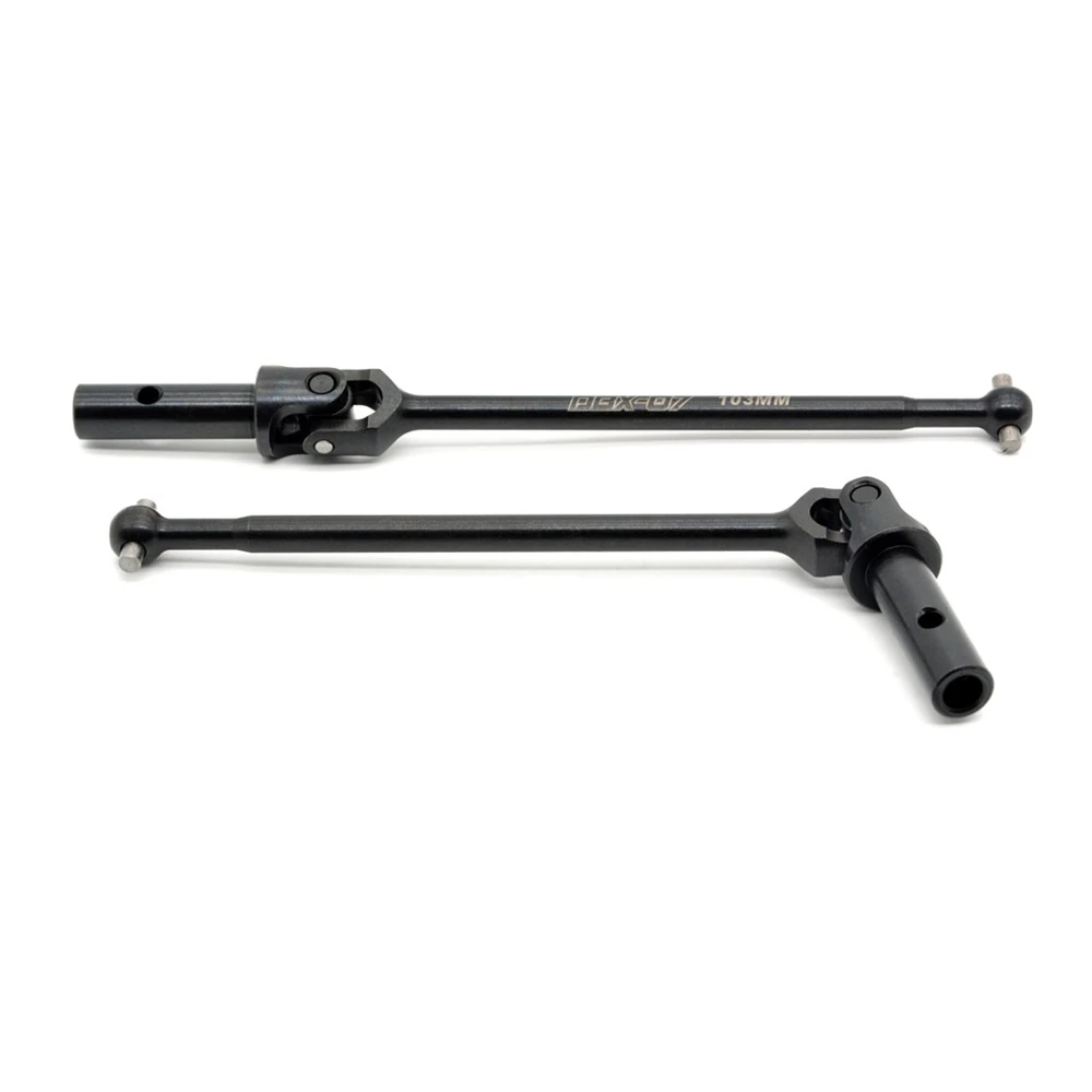 Arbre d'entraînement avant en métal ABWE-2Pcs CVD 8611 pour ZD Racing DBX-07 DBX07 1/7 RC, pièces de mise à niveau de voiture, accessoires de rechange