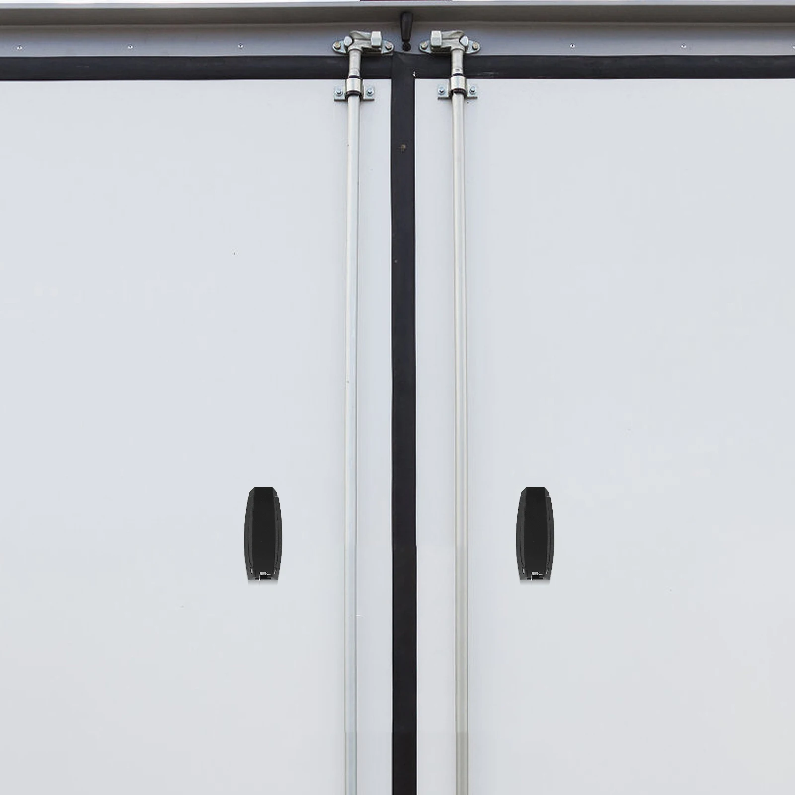 

2pcs Rv Baggage Door Catch Hook Black Sturdy Plastic Retaining Tool For Camper Trailers Yachts Durable Storage Latch Hardware