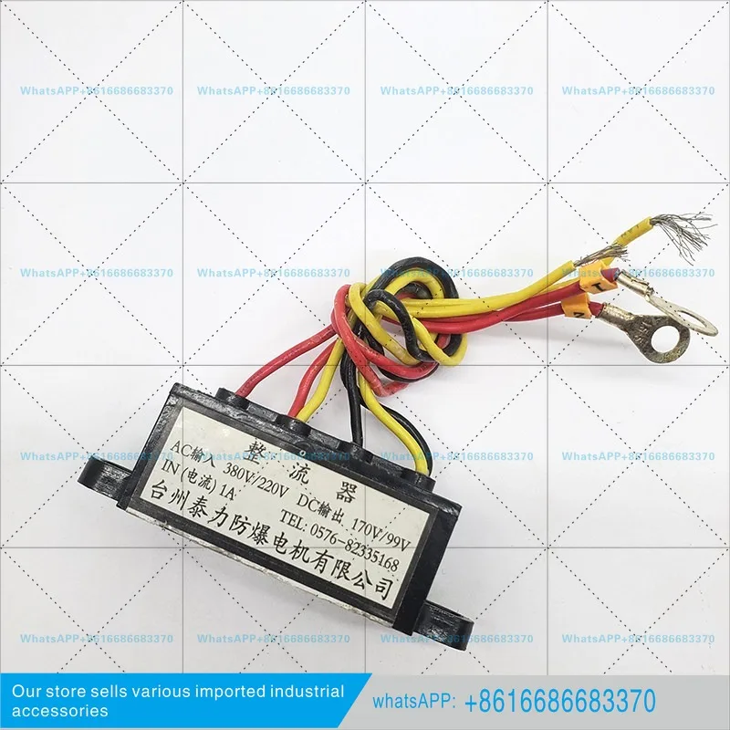 AC input 380V/220V DC output 170V/99V explosion-proof motor brake rectifier