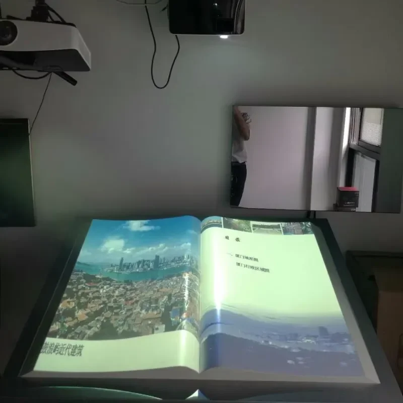 New Advertising Product Interactive Projection Virtual E-book Used for Product Show
