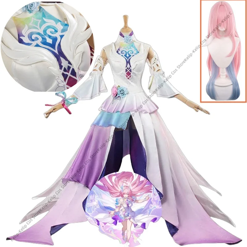 

Honkai Star Rail Cyrene, новая форма, карнавальный костюм, ролевая игра, аниме, праздничное платье на Хэллоуин, платье