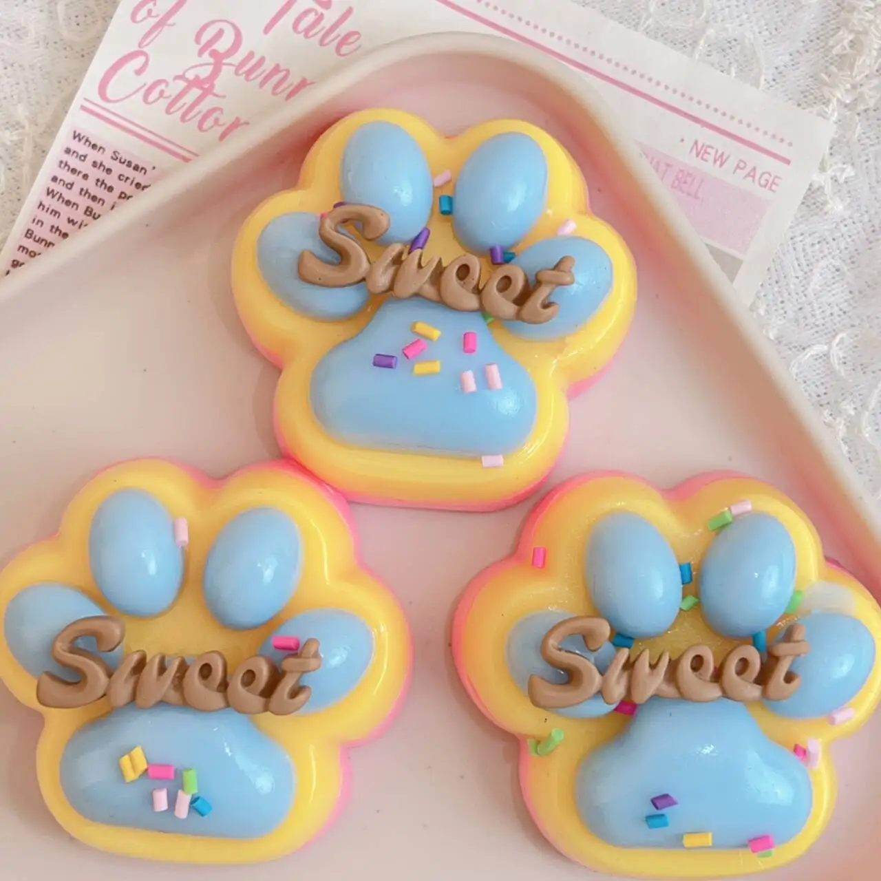 Cat Paw Mochi Taba Squish Fidget Toy Antistress Black Cat Foot Slow Rebound Pinch Decompression Squeeze Toy Stress Relief Toy