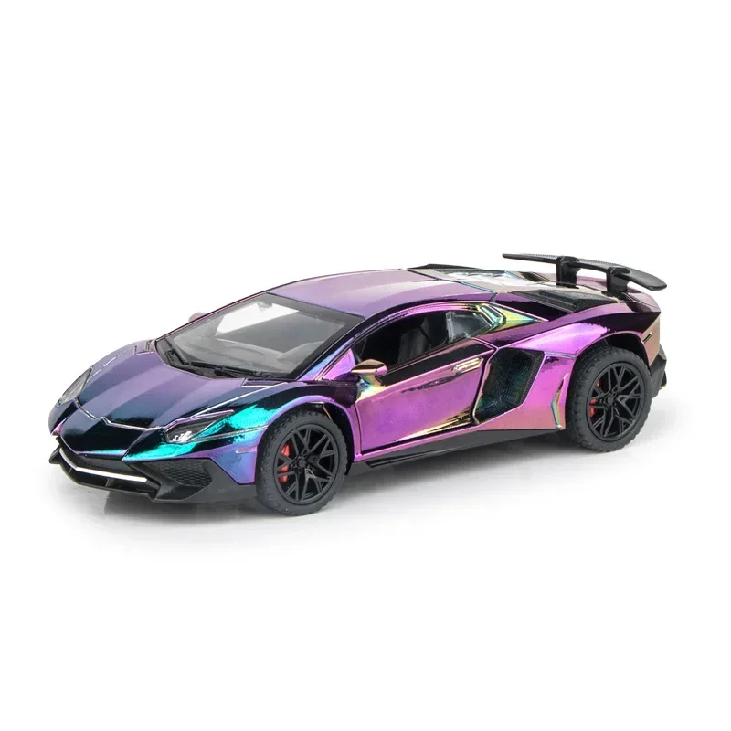 1:32 Lamborghini LP750-4 Benz G800 Galvaniseren Legering Model Auto Diecast Metalen Auto Model Geluid Licht Collectie kinderen Speelgoed Gift