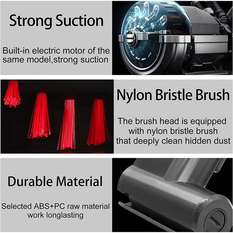 Bürsten kopf zum Entfernen von Bett milben für Ersatzteile für Dyson v6/dc58/dc59/dc62/dc74