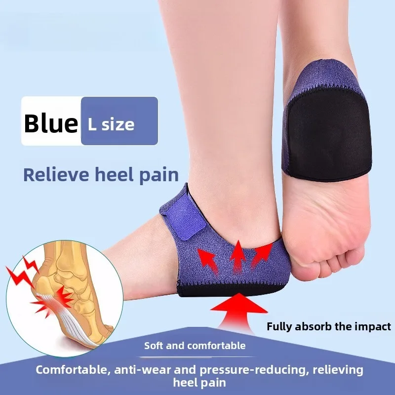 كعب لتخفيف الآلام إدراج التهاب اللفافة الأخمصية كعب حفز وسائد هلام منصات العناية بالقدم دعم الأكمام كعب حامي الجوارب حديثا #1