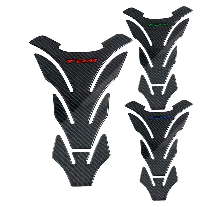 

3D наклейка из углеродного волокна для мотоцикла, Задняя панель для TDM 900 TDM900