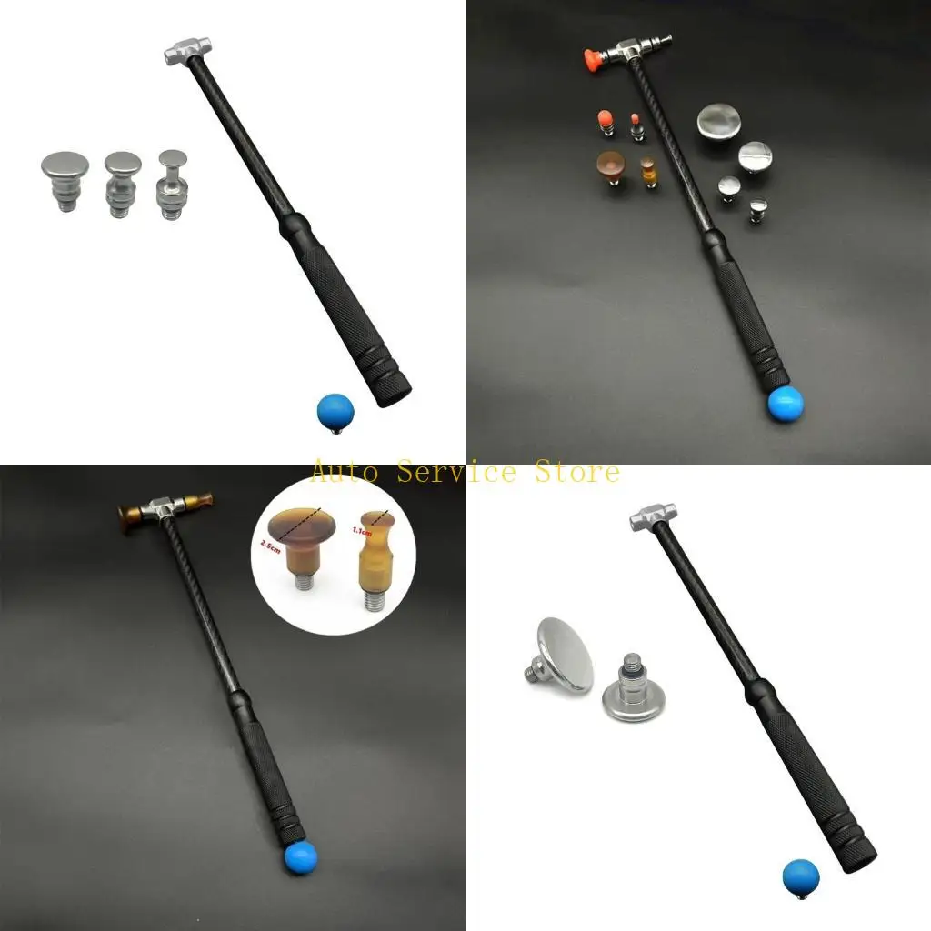 

462A Dent Repair Hammer with Tips Leveling Tool Non Traces Repair Hammer
