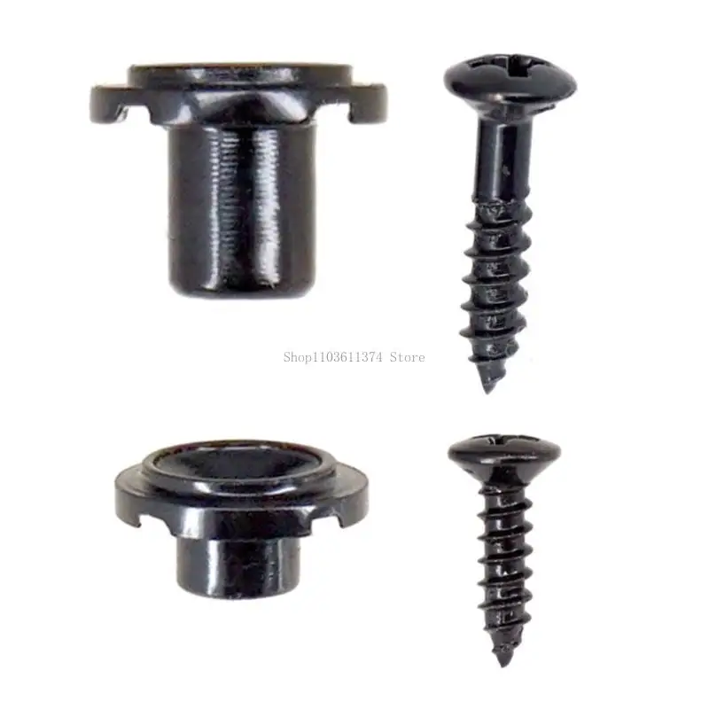 

2pcs Round Slotted Guides Trees With Screw Musical Instrument Accessories