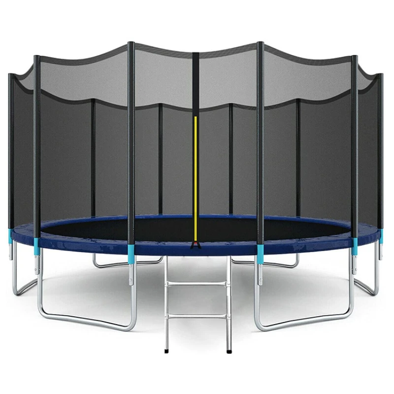 

Attractive Price 16FT Indoor Outdoor Round Trampolines Kids Trampoline Park Jumping With Enclosures