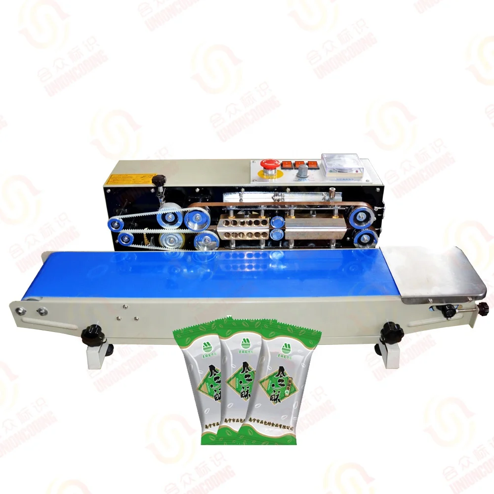 

2025 China New Arrival FRD-1000 Ink Printing Horizontal Band Sealing Machine Continuous Bag Sealing Machine Heat Sealer