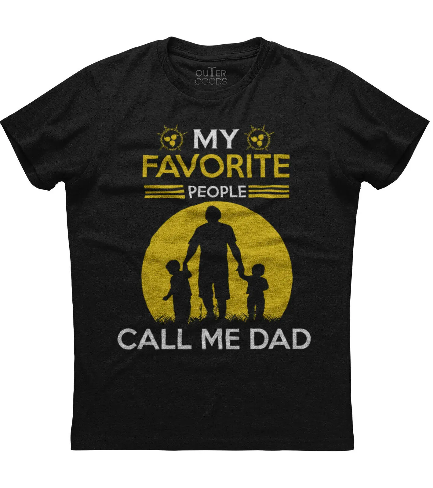 My Favorite People Call Me Dad. Personalized Graphic Phrase T-Shirt. Summer Cotton O-Neck Short Sleeve Mens T Shirt New