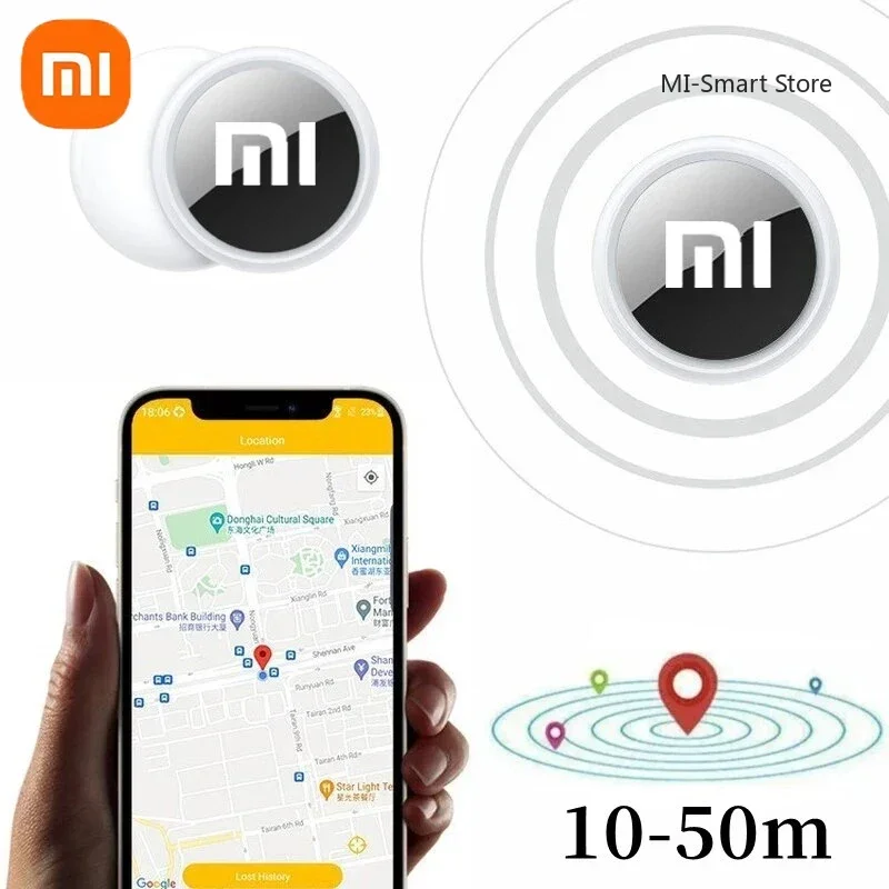 Xiaomi Locator Portable Bluetooth 4.0 Tag  GPS Tracker Smart Home Tracking Gift Anti-lost Device Kids Wallet Mini Smart Locator