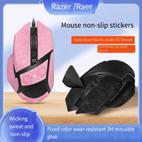 Suitable for Razer Viper V3 PRO mouse anti-slip stickers PRO stickers mini snake mouse sweat-absorbent stickers back stickers.