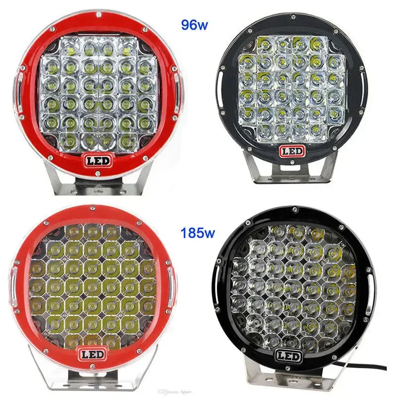 

2025LED рабочие фары Внедорожные грузовики Передние фары Прожекторы Светодиодные противотуманные фары Сервисные фары дальнего света