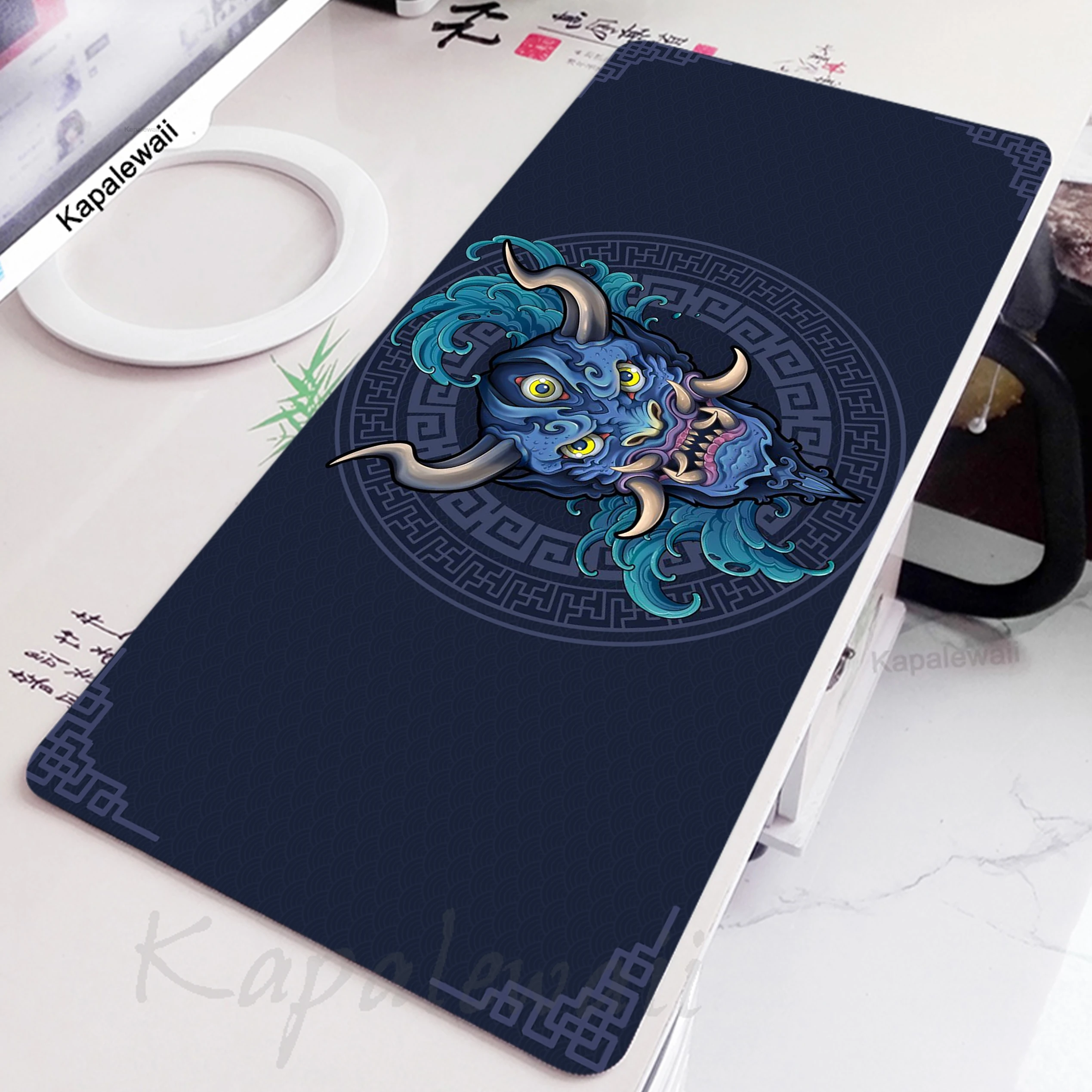 Japanese Style Mouse Pad Grande Mousepad Game Mouse Mat Dragon Mausepad Large Desk Mat Gaming Pc Accessories Keyboard Pads