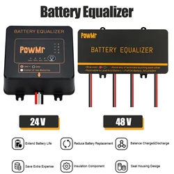 24V/48V korektor baterii Balancer regulator ładowania do zestawu akumulatorów z akumulatorem bezkwasowym Flood/AGM System korektora napięcia