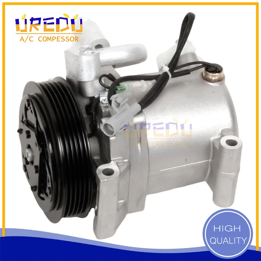 A/C Compressor for Suzuki SX4 Grand Vitara 229 L4 2.0L 9520080JA2 V08A0AA4AJ 95200-80JA2 95201-80JA0 95200-80JA0 V08A0AA4AJ 5PK