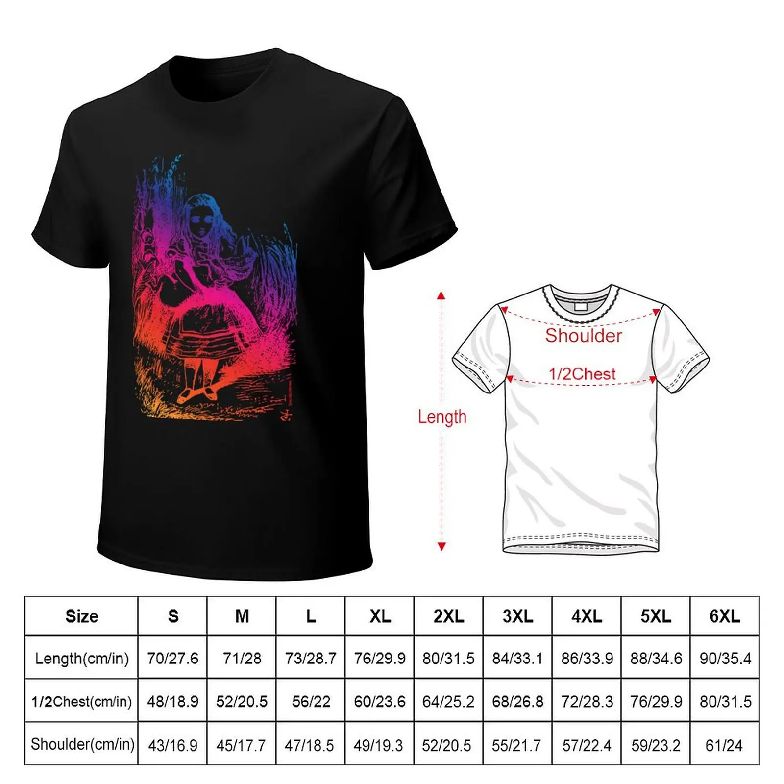 Alice holding a pig in her arms by John Tenniel (1889). Sky Kiss T-Shirt Summer Casual Loose T-Shirt